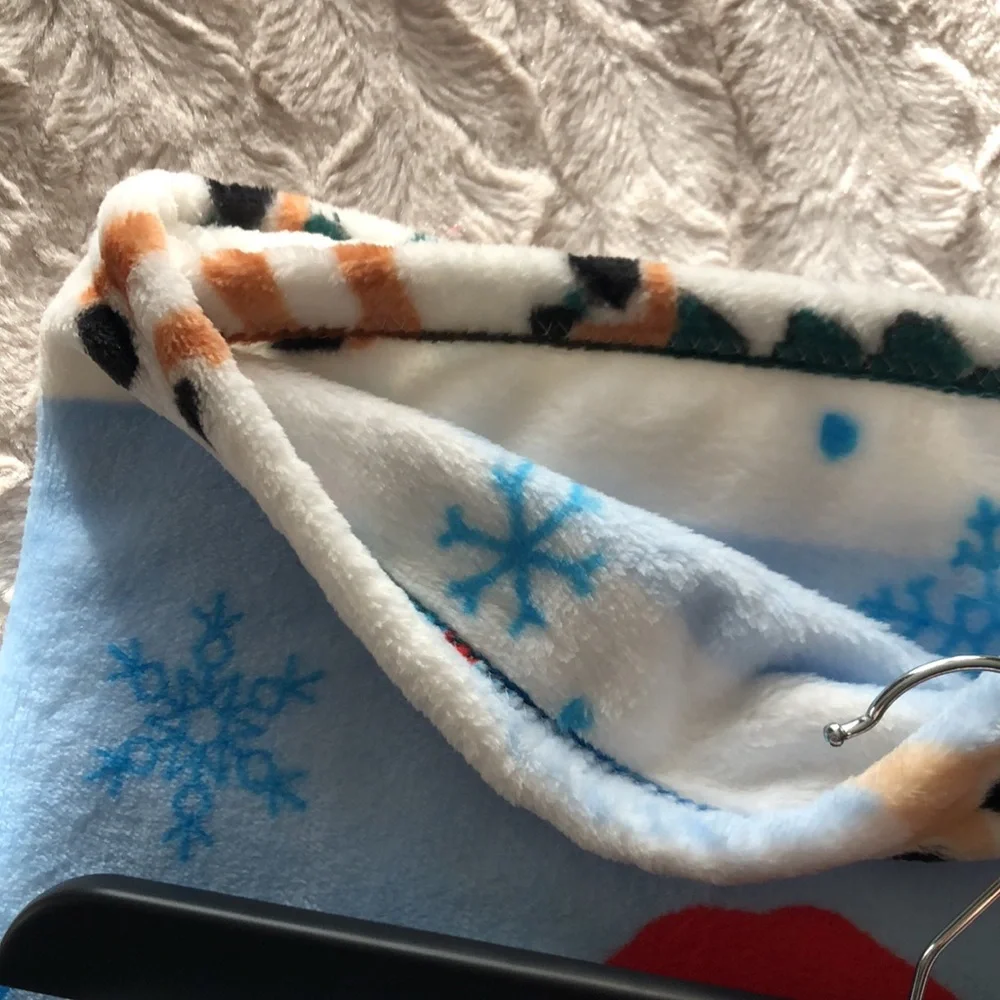 Rudolph Red Nosed Reindeer Soft Plush Throw Blanket
